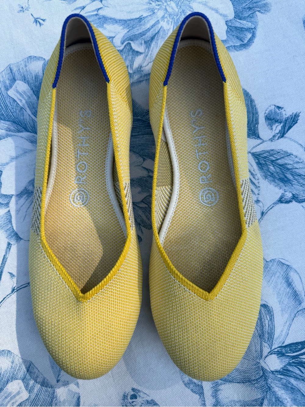 Rothy's The Flat in Lemon Yellow- Size 8.5
